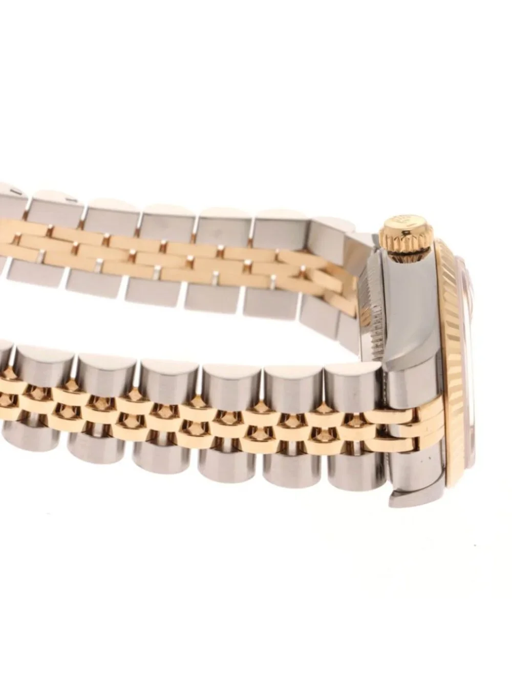 Rolex Datejust Diamond 18k Yellow Gold Stainless Steel Automatic